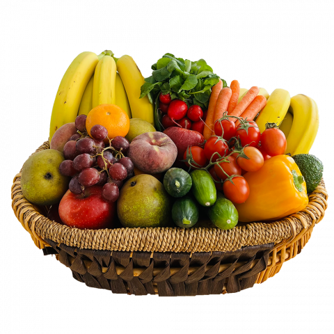 Obst- und Gemüsekorb groß