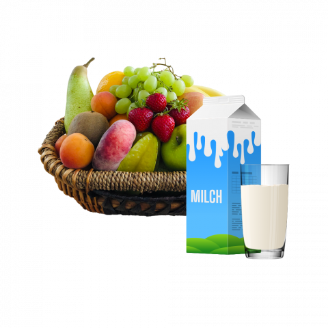 Obst- und Gemüsekorb groß